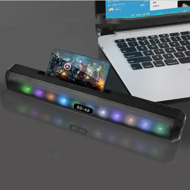 Bluetooth-колонка для компьютера, 3,5 мм, с глубокими басами
Bluetooth-колонка для компьютера, 3,5 мм, с глубокими басами