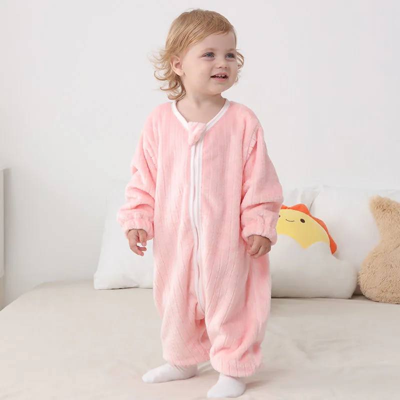 Winter Warm Flannel Children's Sleeping Bag Simple Solid Color Thicken Baby Split Leg Sleeping Bag Boys Girls One-piece Pajamas
Winter Warm Flannel Children's Sleeping Bag Simple Solid Color Thicken Baby Split Leg Sleeping Bag Boys Girls One-piece Pajamas