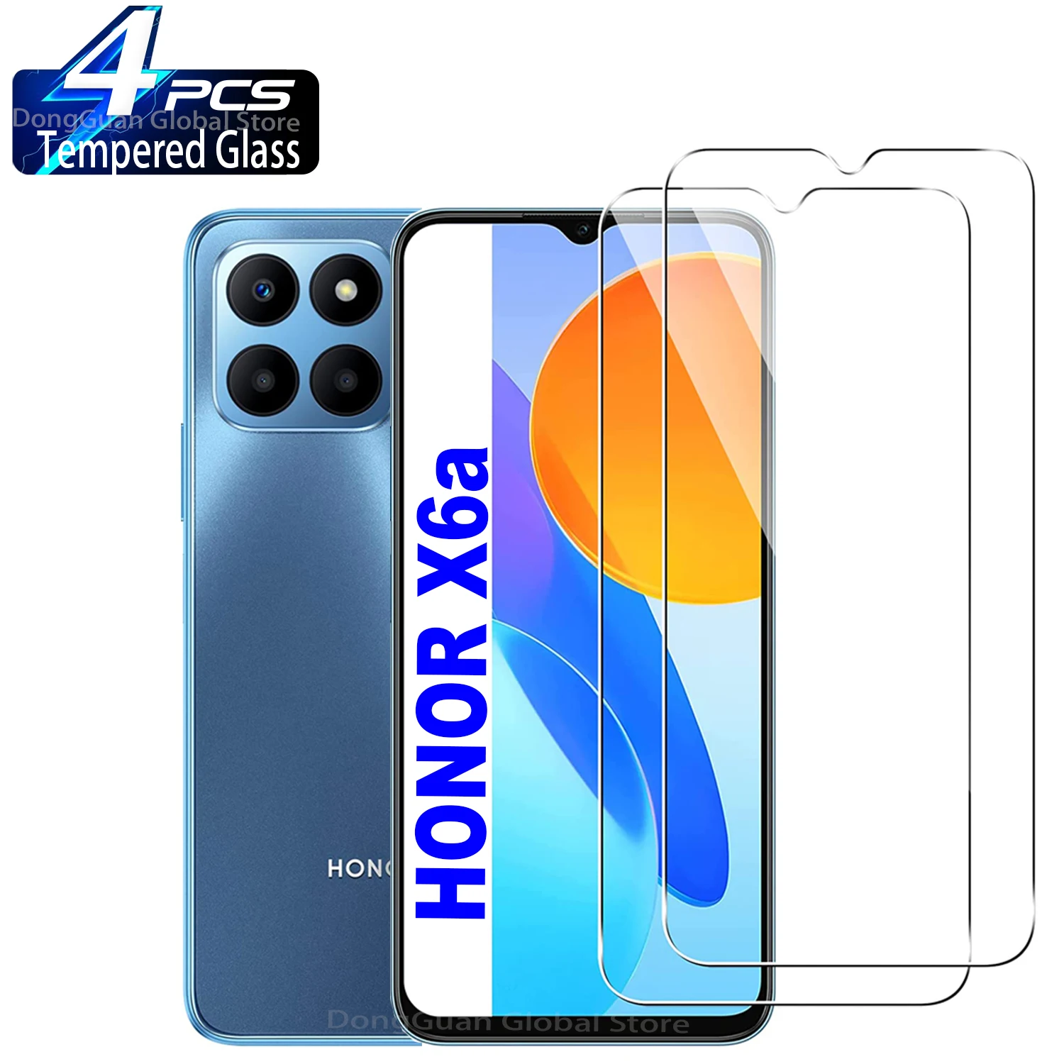 2/4 шт. высококачественное алюминиевое закаленное стекло для HONOR X6a Защитная стеклянная пленка для экрана
2/4 шт. высококачественное алюминиевое закаленное стекло для HONOR X6a Защитная стеклянная пленка для экрана