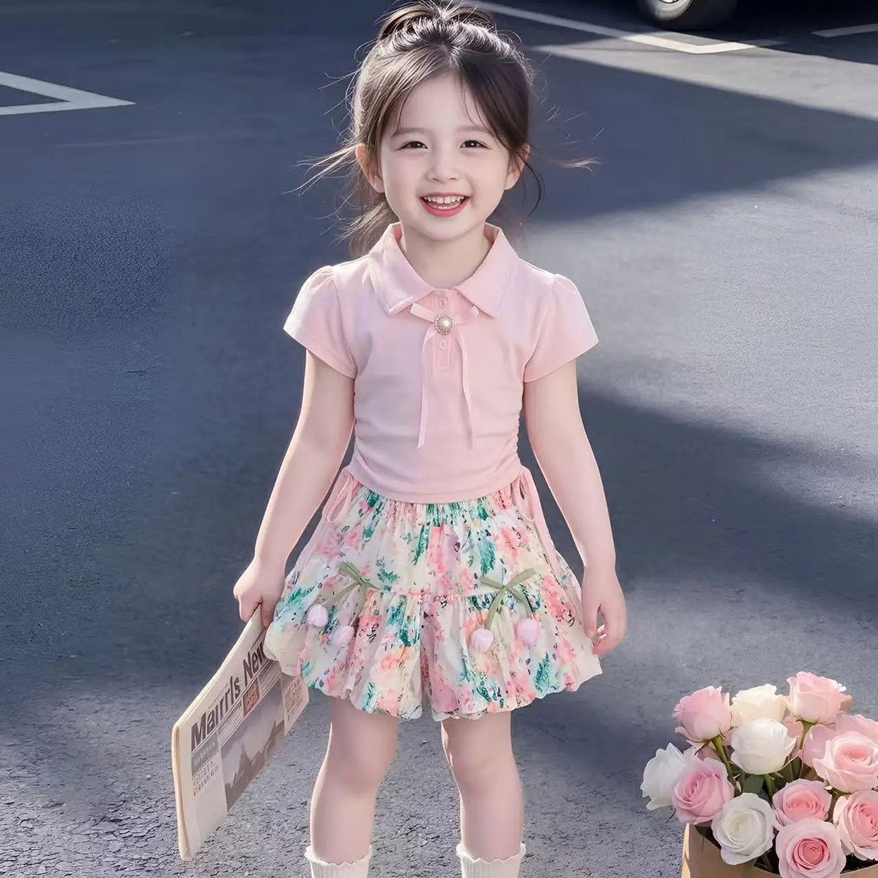 Girls Summer Set 2026 New Kids Sweet Bud Skirt Two Piece Set Baby Summer Unique Beautiful Clothes 2-7Years
Girls Summer Set 2026 New Kids Sweet Bud Skirt Two Piece Set Baby Summer Unique Beautiful Clothes 2-7Years
