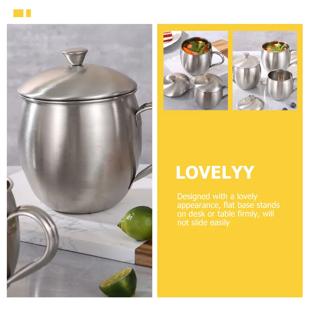 Stainless Steel Water Cup Coffee Mug Tin Cups Beer H Daily Use Milk Wear Resistant Household Multi Function Soup Hot
Stainless Steel Water Cup Coffee Mug Tin Cups Beer H Daily Use Milk Wear Resistant Household Multi Function Soup Hot