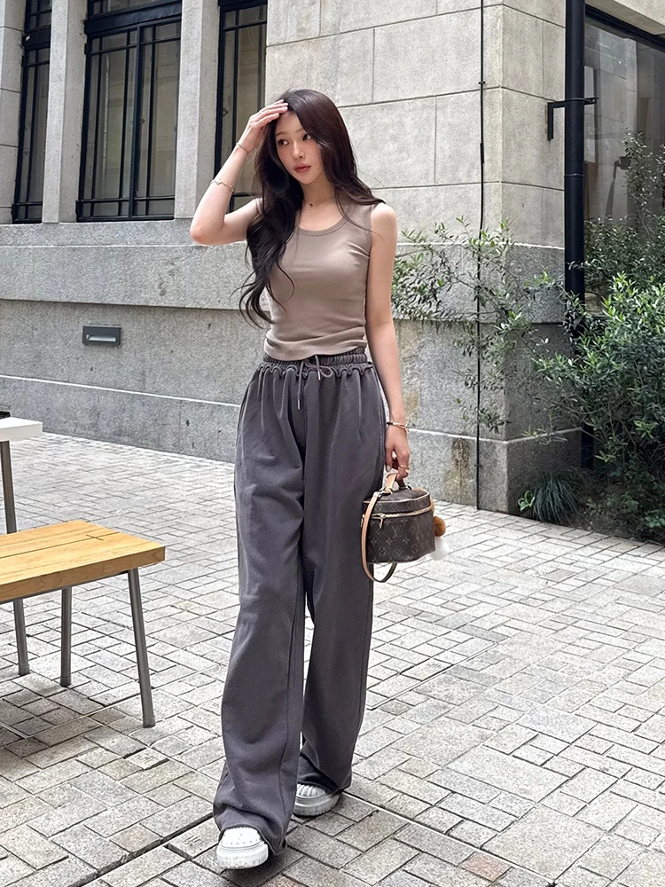 High Waist Wide Leg Pants Women's Loose Slimming Casual Trousers Long Pants Spring Autumn New Style Lazy Style Fashionable La...
High Waist Wide Leg Pants Women's Loose Slimming Casual Trousers Long Pants Spring Autumn New Style Lazy Style Fashionable La...
