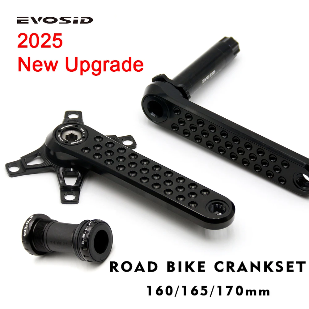 Шатуны для шоссейного велосипеда EVOSID, 160/165/170 мм, сверхлегкие, с 3 гвоздями, прямой монтаж, полая техническая рукоятка с ЧПУ, ось 24 мм с кронштейном
Шатуны для шоссейного велосипеда EVOSID, 160/165/170 мм, сверхлегкие, с 3 гвоздями, прямой монтаж, полая техническая рукоятка с ЧПУ, ось 24 мм с кронштейном