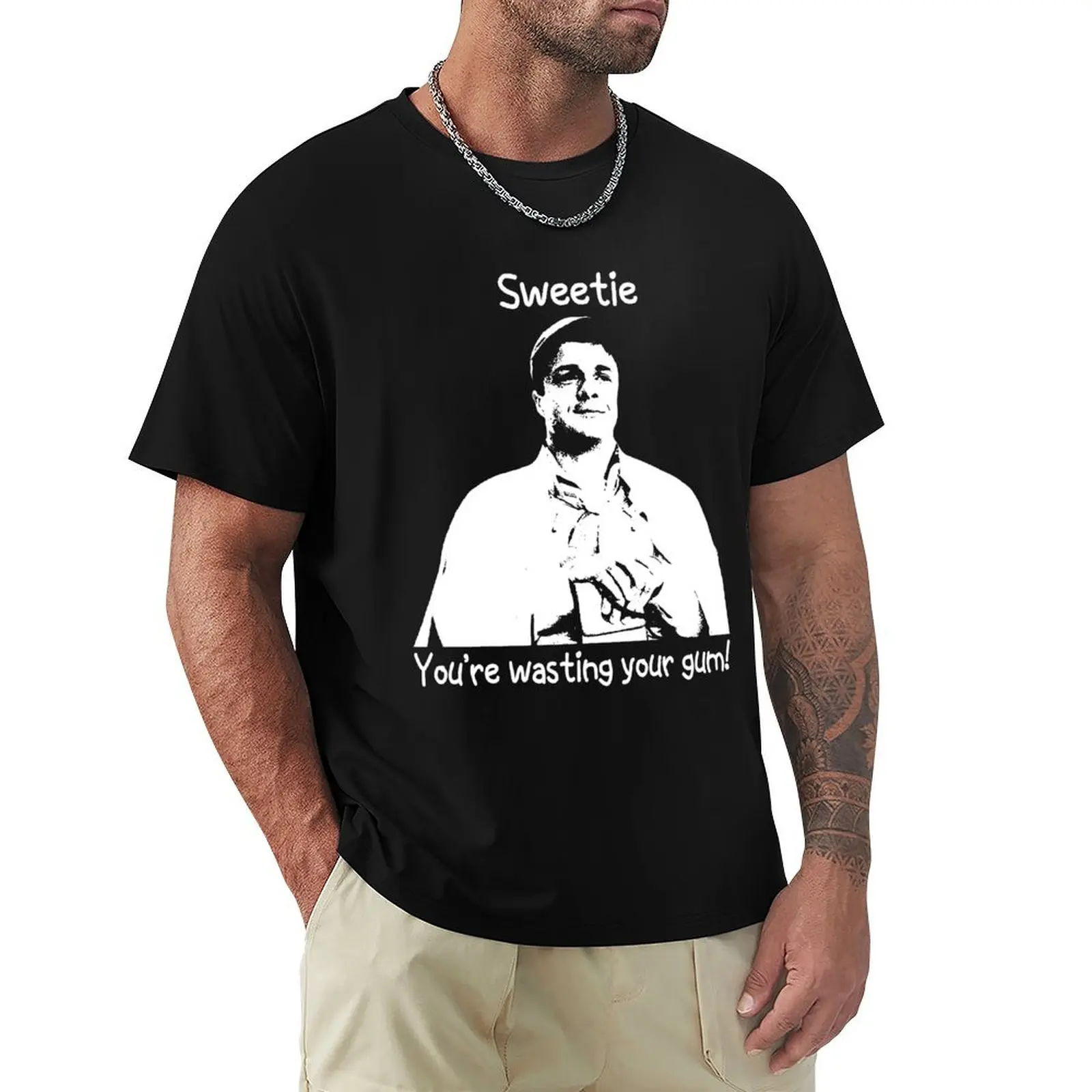 You're wasting your gum poster vintage T-Shirt anime clothes tops cotton graphic tees Men's t-shirt
You're wasting your gum poster vintage T-Shirt anime clothes tops cotton graphic tees Men's t-shirt