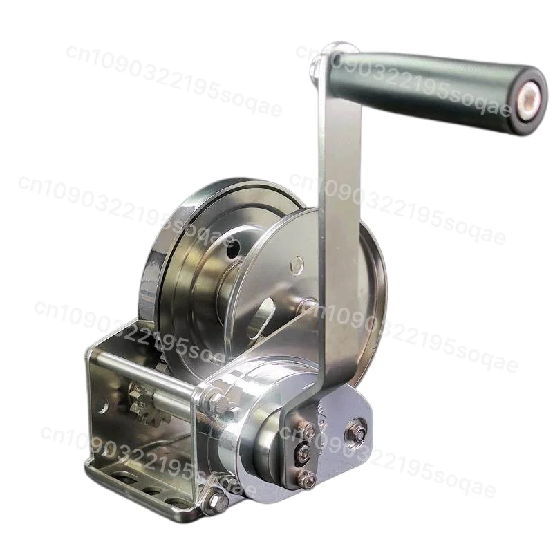 304 Stainless Steel Two-way Self-locking Hand Crank Manual Winch for Boat Trailer ATV Off Road Vehicle Recovery 2000lb
304 Stainless Steel Two-way Self-locking Hand Crank Manual Winch for Boat Trailer ATV Off Road Vehicle Recovery 2000lb