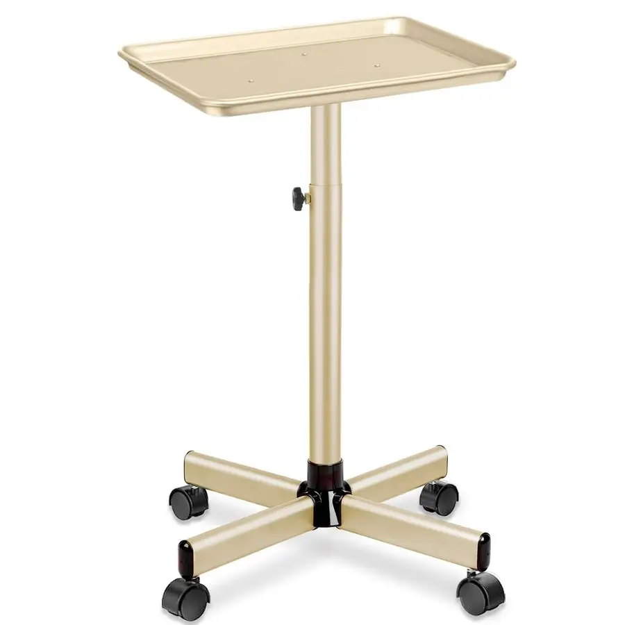 Salon Tray Hairdresser Tray on Wheels Hair Tray for Hair Stylist Gold
Salon Tray Hairdresser Tray on Wheels Hair Tray for Hair Stylist Gold