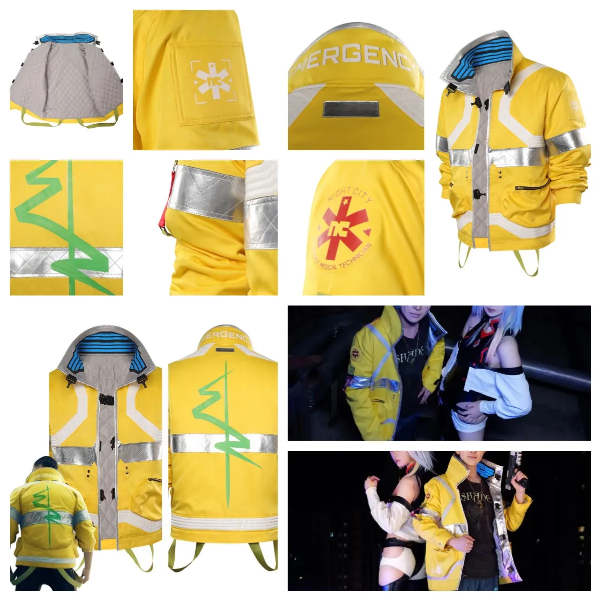 Anime David Male Adult Martinez Yellow Coat Jacket Cosplay Costume Halloween Carnival party Roleplay Fancy Dress Up
Anime David Male Adult Martinez Yellow Coat Jacket Cosplay Costume Halloween Carnival party Roleplay Fancy Dress Up