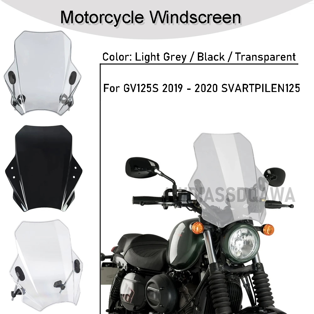 Для GV125S 2019-2020 SVARTPILEN 125 лобовое стекло мотоцикла, регулируемое ветровое стекло, универсальное лобовое стекло
Для GV125S 2019-2020 SVARTPILEN 125 лобовое стекло мотоцикла, регулируемое ветровое стекло, универсальное лобовое стекло