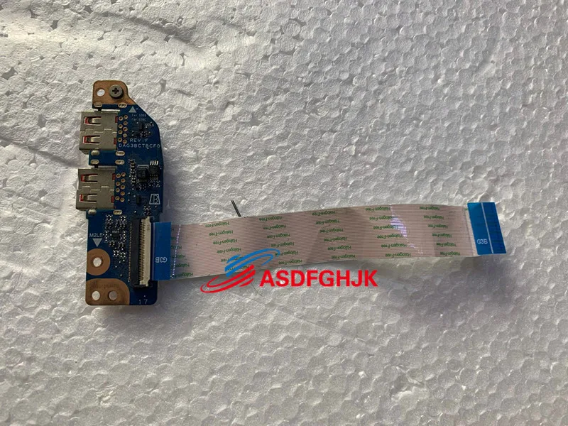 Original DAG3BCTBCF0 FOR HP Omen 17.3" 17-an Series Laptop USB Board WITH Cable Tested Fast Shipping
Original DAG3BCTBCF0 FOR HP Omen 17.3" 17-an Series Laptop USB Board WITH Cable Tested Fast Shipping
