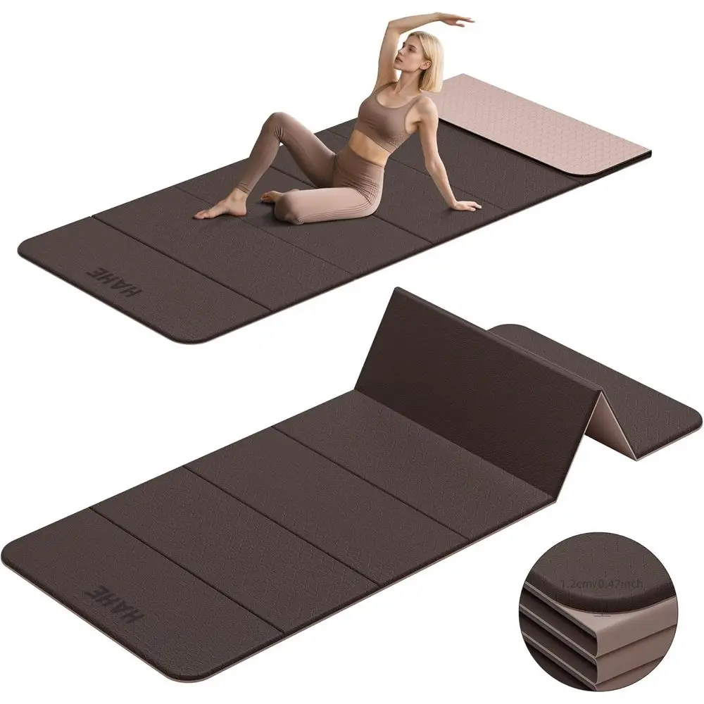 Extra Thick 72x24 TPE Yoga Mat - Non-Slip, Foldable, Ideal for Yoga, Pilates, Home Gym
Extra Thick 72x24 TPE Yoga Mat - Non-Slip, Foldable, Ideal for Yoga, Pilates, Home Gym