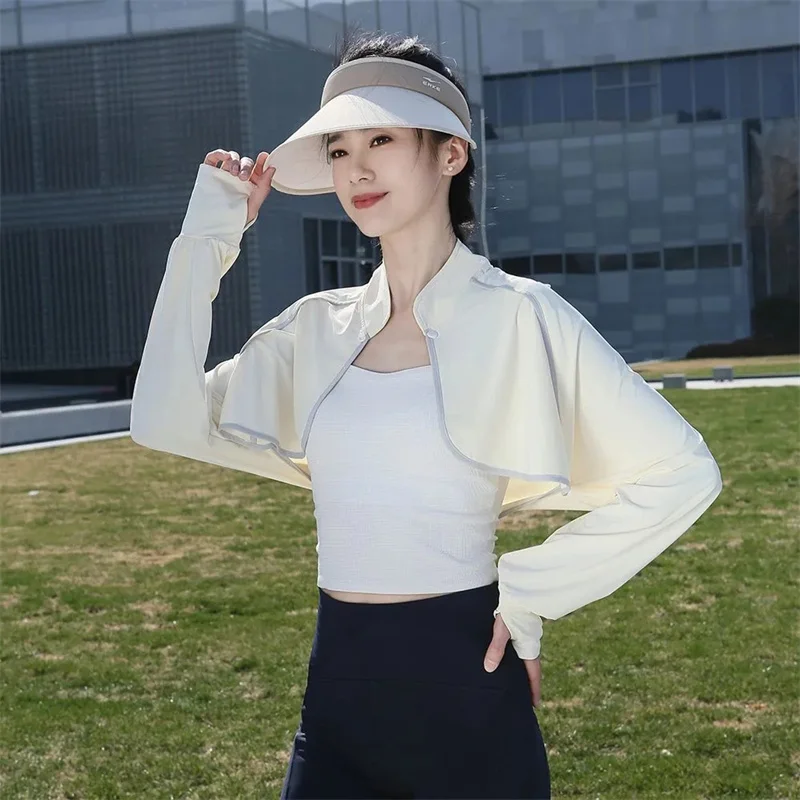 Sun Protection Shawl Women Thin Style 2025 Summer ice Silk anti UV Cycling Chiffon Cover Shirt Cloak Sun Protection Outer Layer
Sun Protection Shawl Women Thin Style 2025 Summer ice Silk anti UV Cycling Chiffon Cover Shirt Cloak Sun Protection Outer Layer