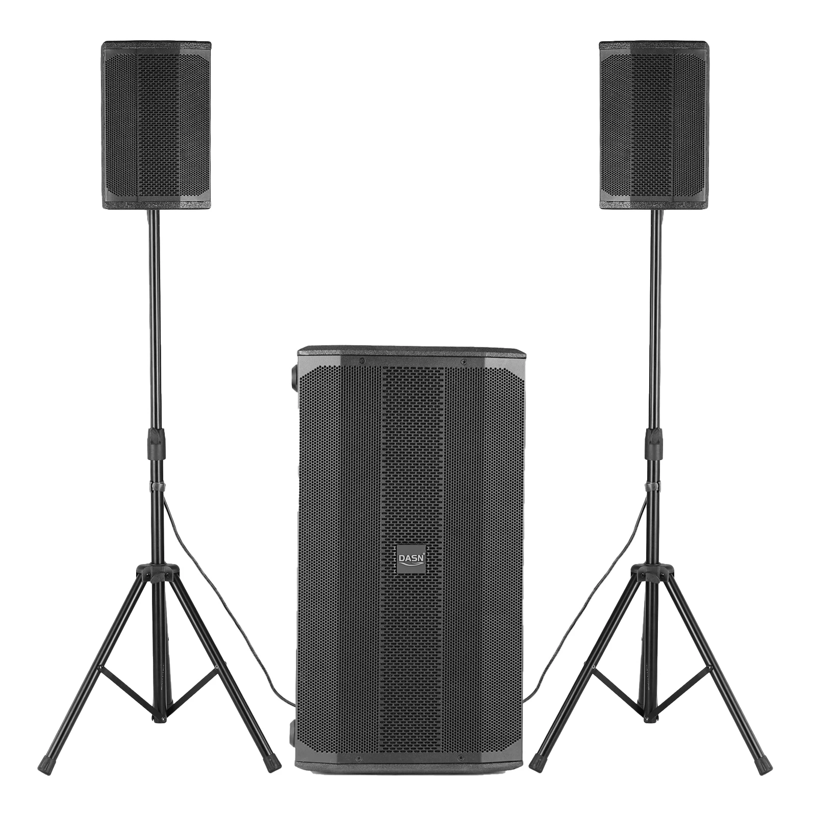 DASN B3 4000W Peak Audio Dj Party Stage Indoor and Outdoor Active Pro Column Speakers Dual 10 Inch Subwoofer Home PA System
DASN B3 4000W Peak Audio Dj Party Stage Indoor and Outdoor Active Pro Column Speakers Dual 10 Inch Subwoofer Home PA System