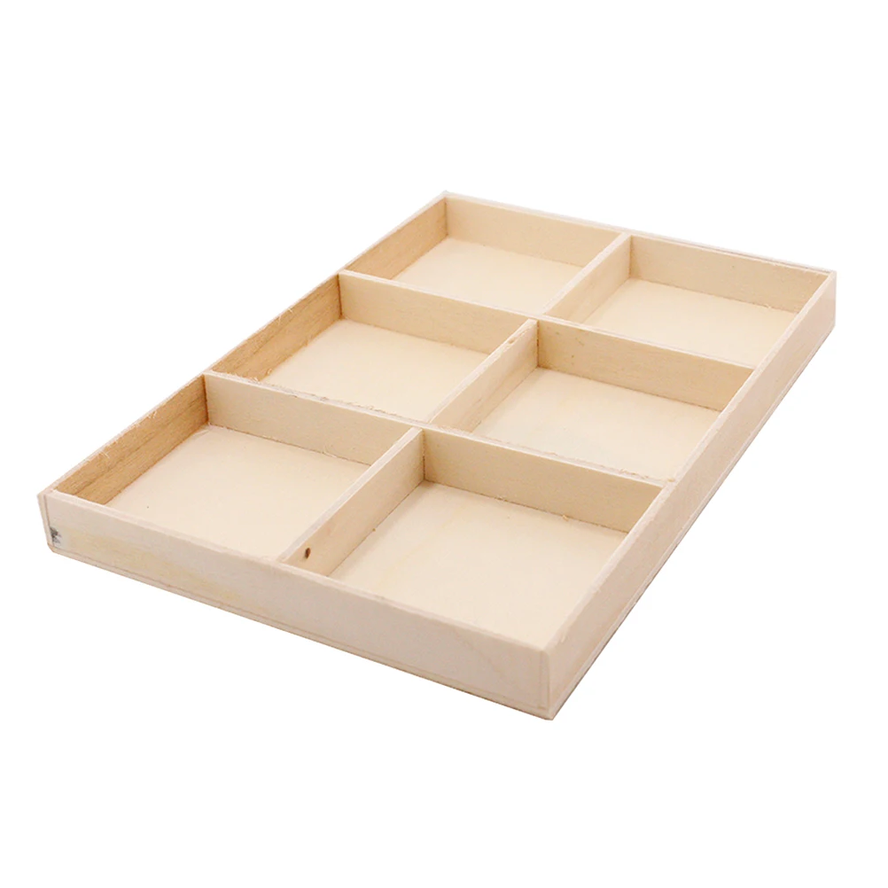 Wooden Storage Box 6 Grids Premium Wood Lightweight Eco Friendly Jewelry Case Rectangle Shape Gift Storage Boxes
Wooden Storage Box 6 Grids Premium Wood Lightweight Eco Friendly Jewelry Case Rectangle Shape Gift Storage Boxes