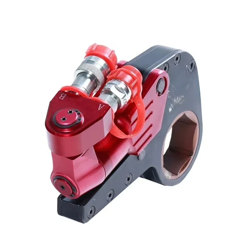 Hydraulic torque wrench with high strength bolts, high efficiency hollow hydraulic tool
Hydraulic torque wrench with high strength bolts, high efficiency hollow hydraulic tool