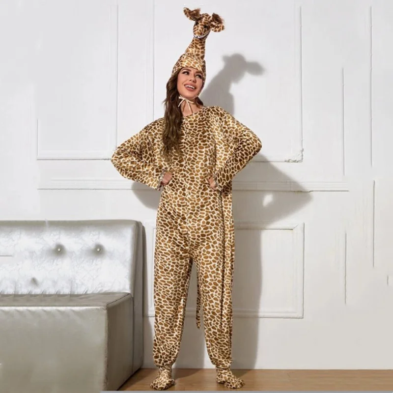 Костюм животного на Хэллоуин для взрослых, костюм коровы с тигром и шляпой, комбинезон, костюм для выступлений, китайское производство, женская мода
Костюм животного на Хэллоуин для взрослых, костюм коровы с тигром и шляпой, комбинезон, костюм для выступлений, китайское производство, женская мода