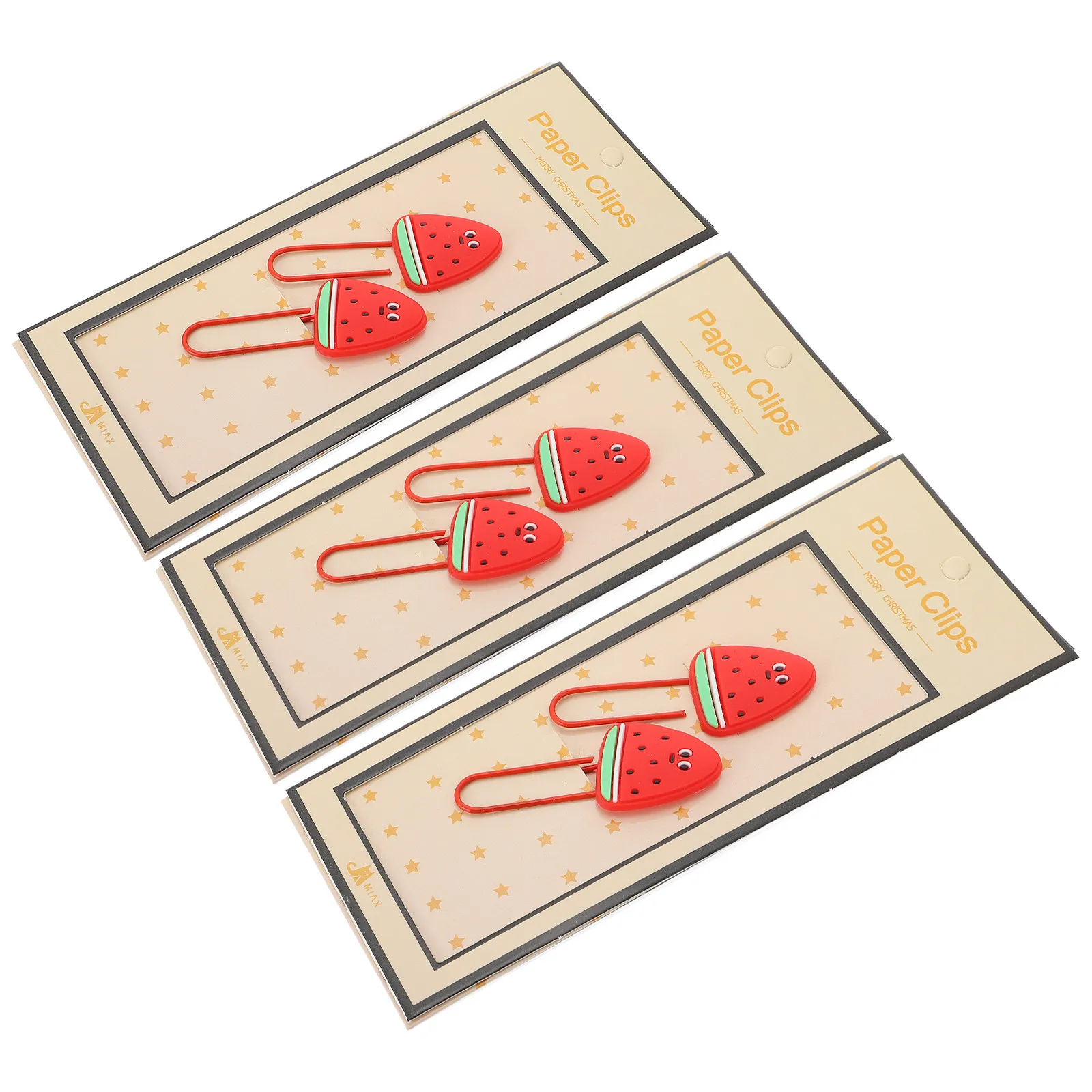 6Pcs Lovely Fruit-Shaped Paper Clips Colorful Flexible Metal Clamps for Documents Notes Memos Business Cards Name Cards Files
6Pcs Lovely Fruit-Shaped Paper Clips Colorful Flexible Metal Clamps for Documents Notes Memos Business Cards Name Cards Files