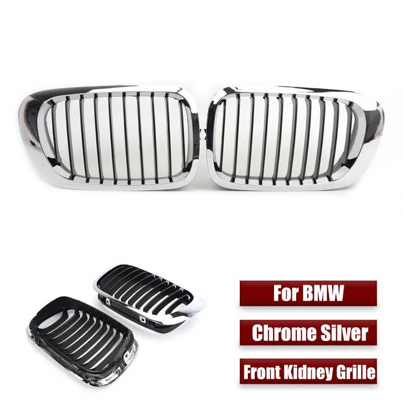 Chrome Black Front Kidney Grille Hood Grill 51138208683 For BMW 3 Series E46 Coupe 1999-2003 Auto Replacement Parts Accessories
Chrome Black Front Kidney Grille Hood Grill 51138208683 For BMW 3 Series E46 Coupe 1999-2003 Auto Replacement Parts Accessories