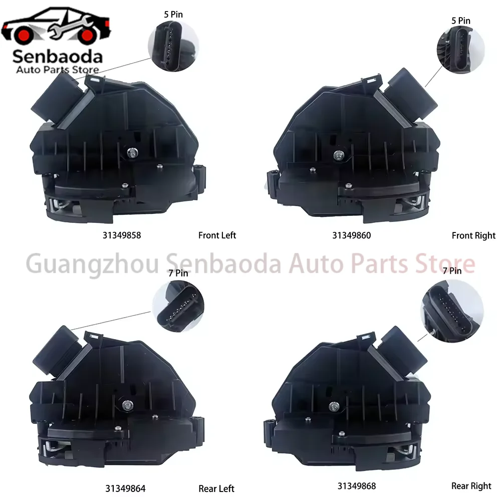 31349858 31349860 31349864 31349868 Front Rear Car Door Lock Actuator For Volvo S60 V60 2010-2017 31349866 Car Accessories New
31349858 31349860 31349864 31349868 Front Rear Car Door Lock Actuator For Volvo S60 V60 2010-2017 31349866 Car Accessories New
