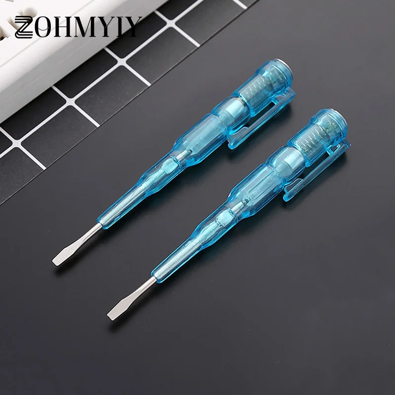 Intelligent Voltage Tester Pen AC/DC Non-contact Test Pencil Voltmeter Power Detector Electrical Screwdriver Indicator
Intelligent Voltage Tester Pen AC/DC Non-contact Test Pencil Voltmeter Power Detector Electrical Screwdriver Indicator