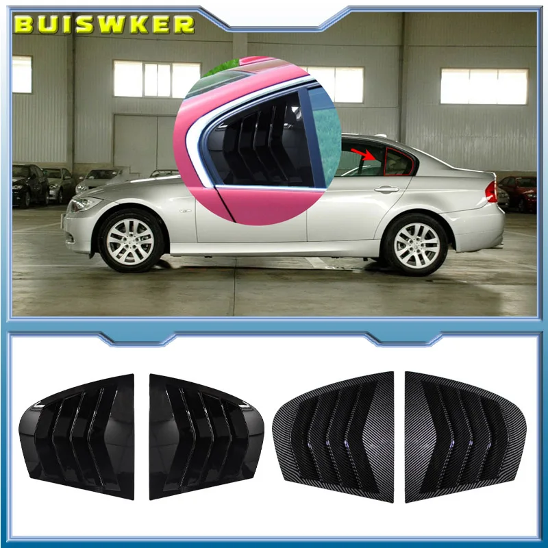 Car Rear Window Louvers Rear Triangle Window Shade Spoiler Fit For Bmw E90 2005-2012 3 Series 320i 325i 330i 335i Bodykits
Car Rear Window Louvers Rear Triangle Window Shade Spoiler Fit For Bmw E90 2005-2012 3 Series 320i 325i 330i 335i Bodykits
