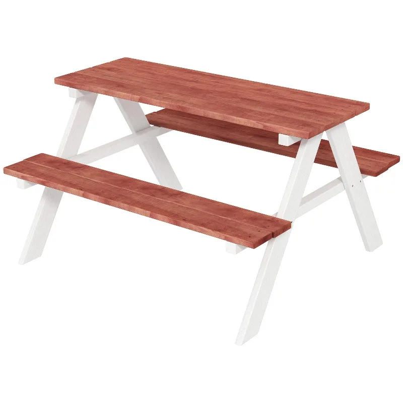 Picnic Table, Wooden Table and Bench Set, Garden Furniture, Brown
Picnic Table, Wooden Table and Bench Set, Garden Furniture, Brown