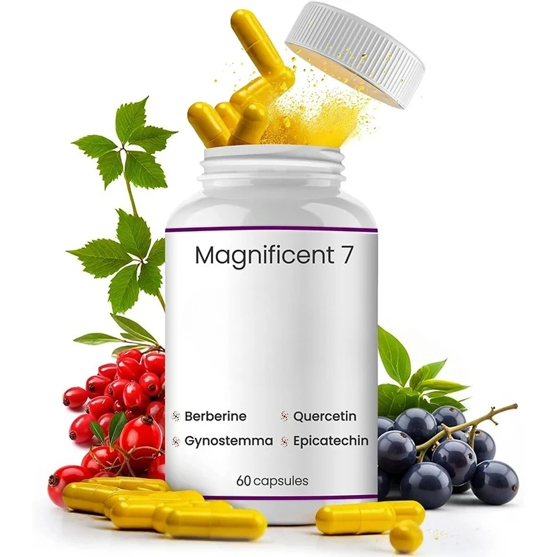 Resveratrol+Dihydroberberine+Добавка против старения клеток, содержащая витамин С и цинк -60 капсул
Resveratrol+Dihydroberberine+Добавка против старения клеток, содержащая витамин С и цинк -60 капсул