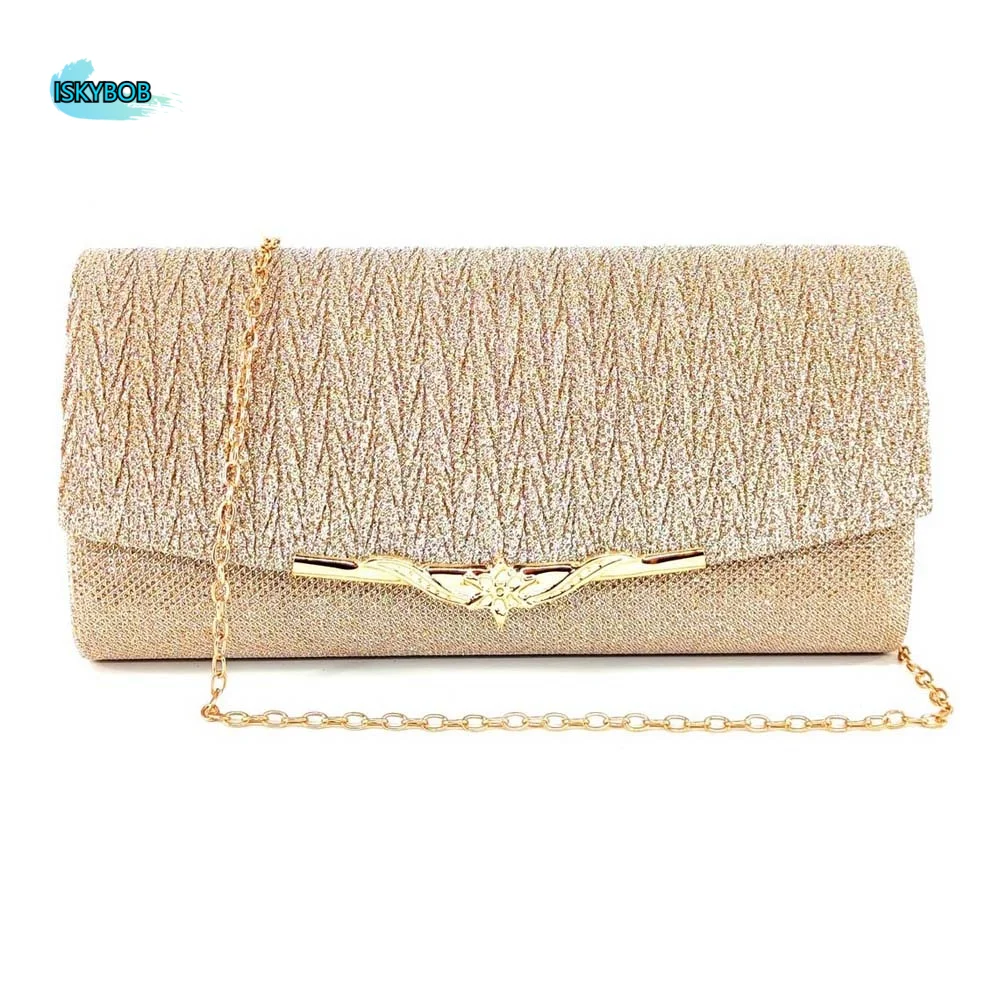 Korean Style Magnetic Buckle Women Evening Bag Shiny Luxury Banquet Glitter Handbag Cloth Sequins Chain Dinner Purse Storage
Korean Style Magnetic Buckle Women Evening Bag Shiny Luxury Banquet Glitter Handbag Cloth Sequins Chain Dinner Purse Storage