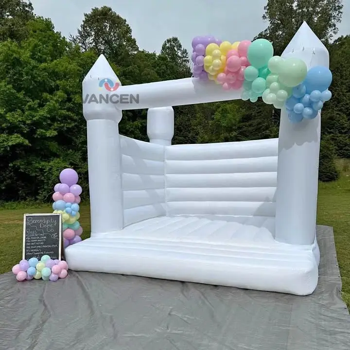 4M Oxford Cloth Spire‑Shaped white bounce house, Suitable for Backyard Fun, Garden Parties and Recreational Jumping
4M Oxford Cloth Spire‑Shaped white bounce house, Suitable for Backyard Fun, Garden Parties and Recreational Jumping