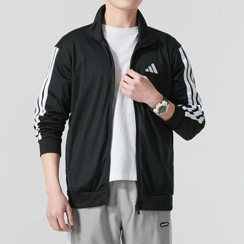 Adidas Men's Sports Casual Wear Fitness Training Fashion Stand-Up Collar Windproof Knitted Jacket Top Ji8816
Adidas Men's Sports Casual Wear Fitness Training Fashion Stand-Up Collar Windproof Knitted Jacket Top Ji8816
