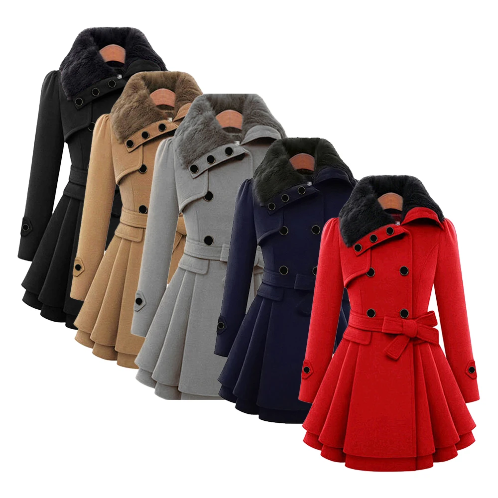 Women's Long Sleeve Solid Color Coat with Sashes Lapel Button Autumn Winter Fashion Casual Basic Daily Outerwear
Women's Long Sleeve Solid Color Coat with Sashes Lapel Button Autumn Winter Fashion Casual Basic Daily Outerwear