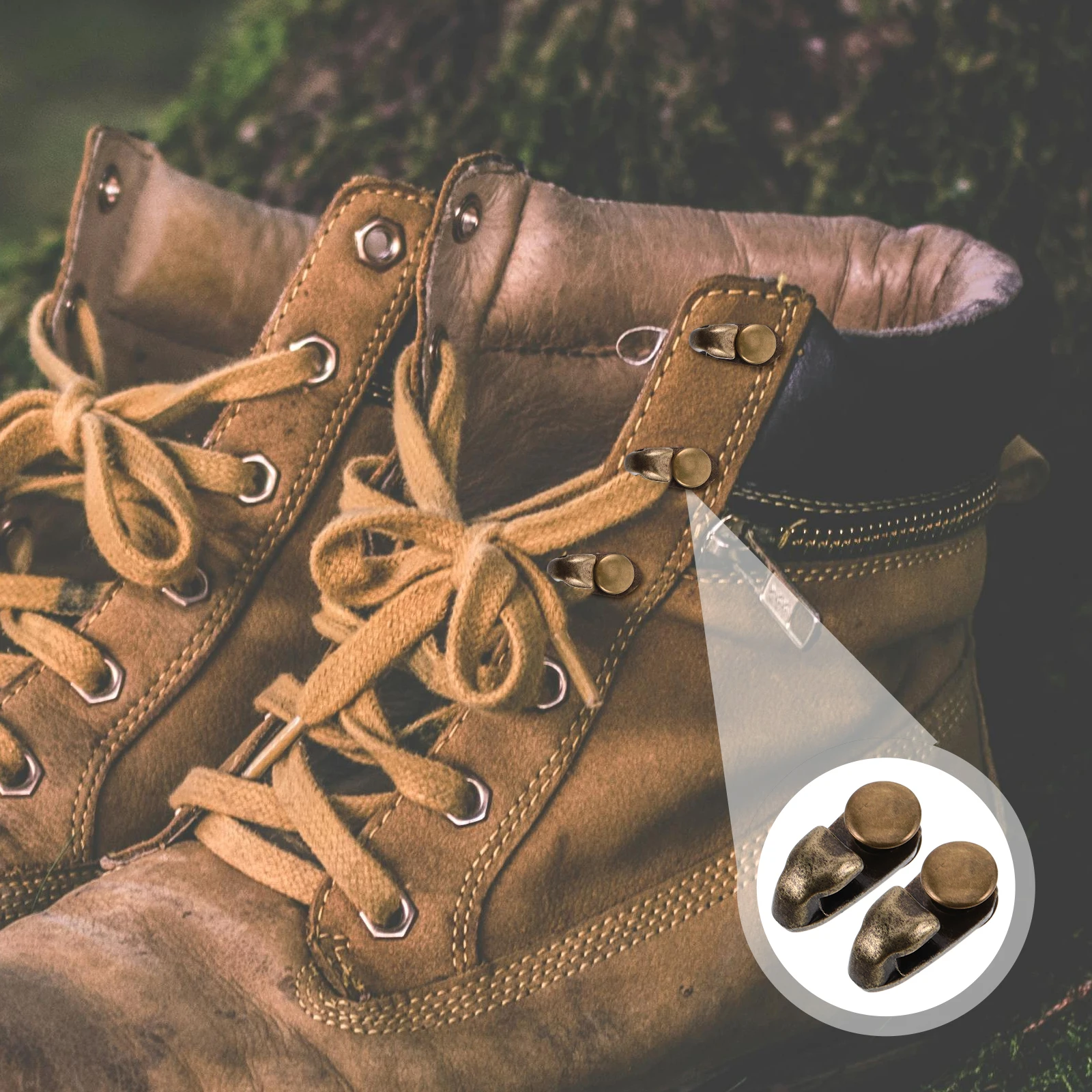 10pcs Shoe Lace Hooks Durable Alloy Buckles Boot Repair Kits Climbing Replacement Laces Fashionable Decorative Accessories
10pcs Shoe Lace Hooks Durable Alloy Buckles Boot Repair Kits Climbing Replacement Laces Fashionable Decorative Accessories