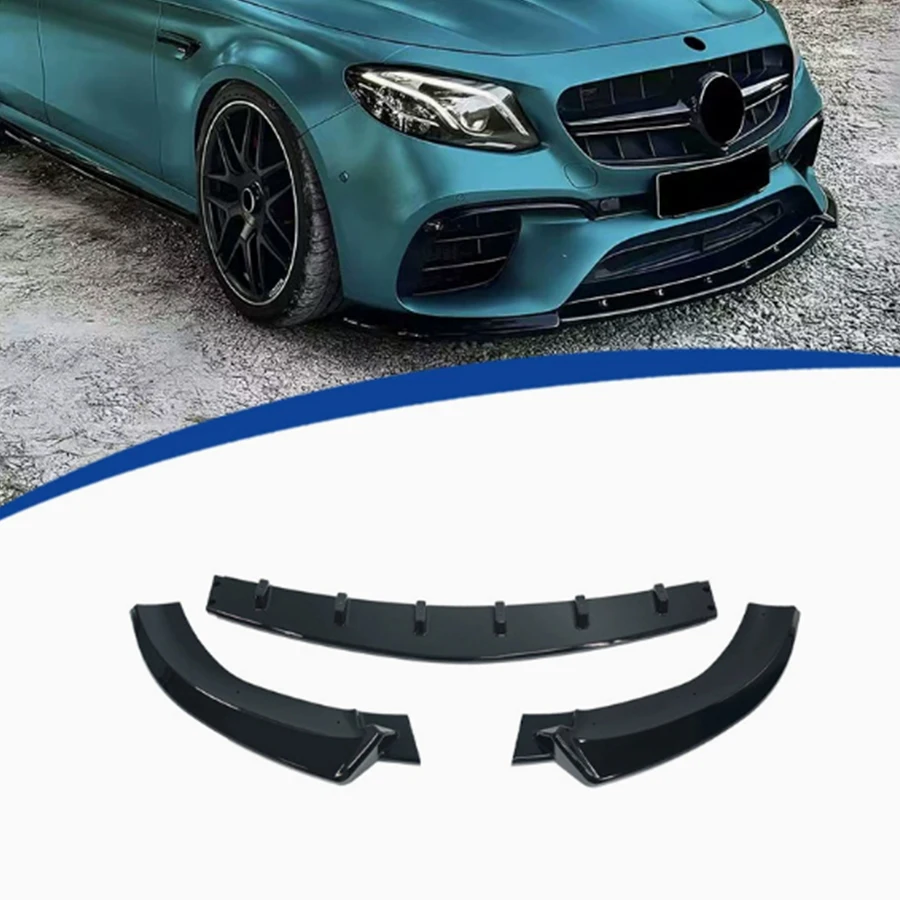For Mercedes Benz E Class W213 E63 2016-2020 Bright Black Car Front Bumper Lip glossy black Front lip Diffuser Front Spoiler
For Mercedes Benz E Class W213 E63 2016-2020 Bright Black Car Front Bumper Lip glossy black Front lip Diffuser Front Spoiler