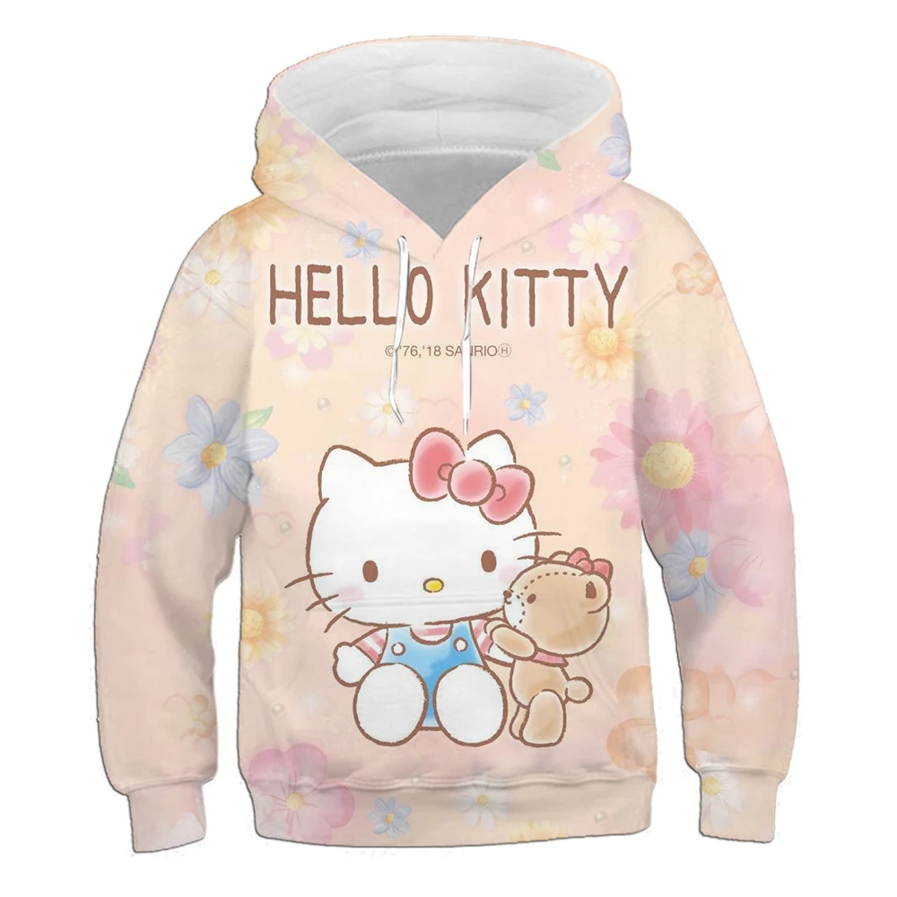 2024 New Hello Kitty Printed Hoodie Girls Disney Sweater Loose and Comfortable Home Simple Outdoor Autumn and Winter Sportswear
2024 New Hello Kitty Printed Hoodie Girls Disney Sweater Loose and Comfortable Home Simple Outdoor Autumn and Winter Sportswear