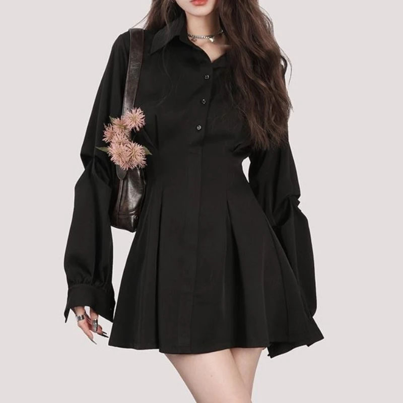 New Long Sleeved Waist Slimming Dress for Spring Women's Wear
New Long Sleeved Waist Slimming Dress for Spring Women's Wear