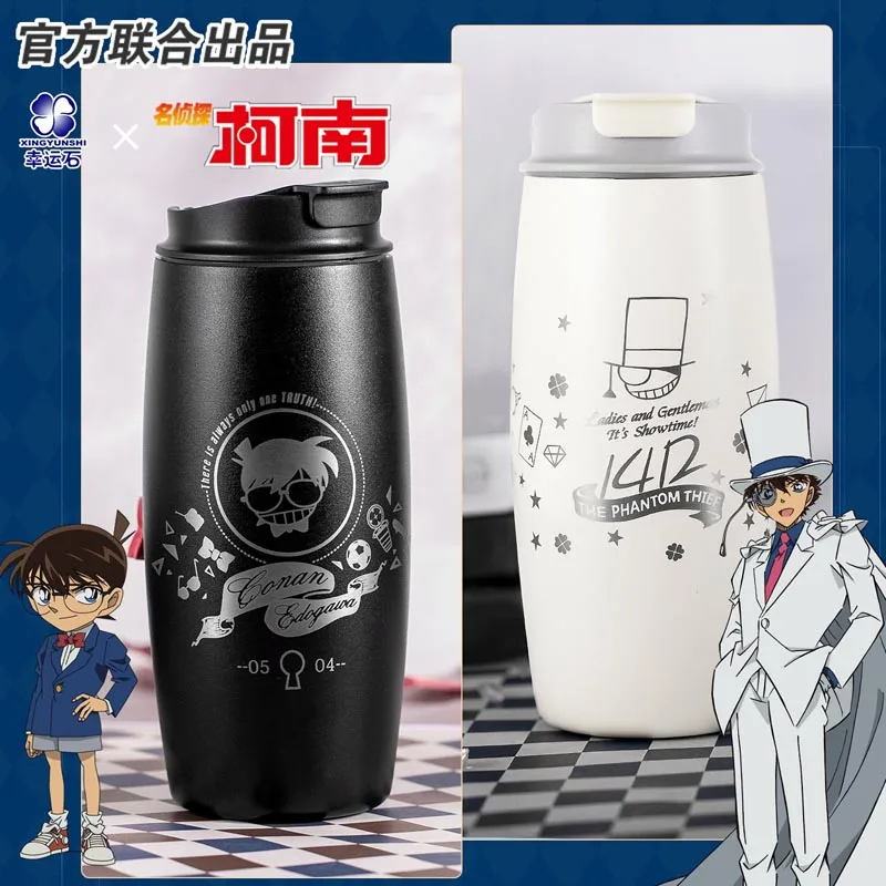 Detective Conan Anime goods Water Bottle Thermos Cup products Kid japan manga Role characters Action Figure Children's gift
Detective Conan Anime goods Water Bottle Thermos Cup products Kid japan manga Role characters Action Figure Children's gift