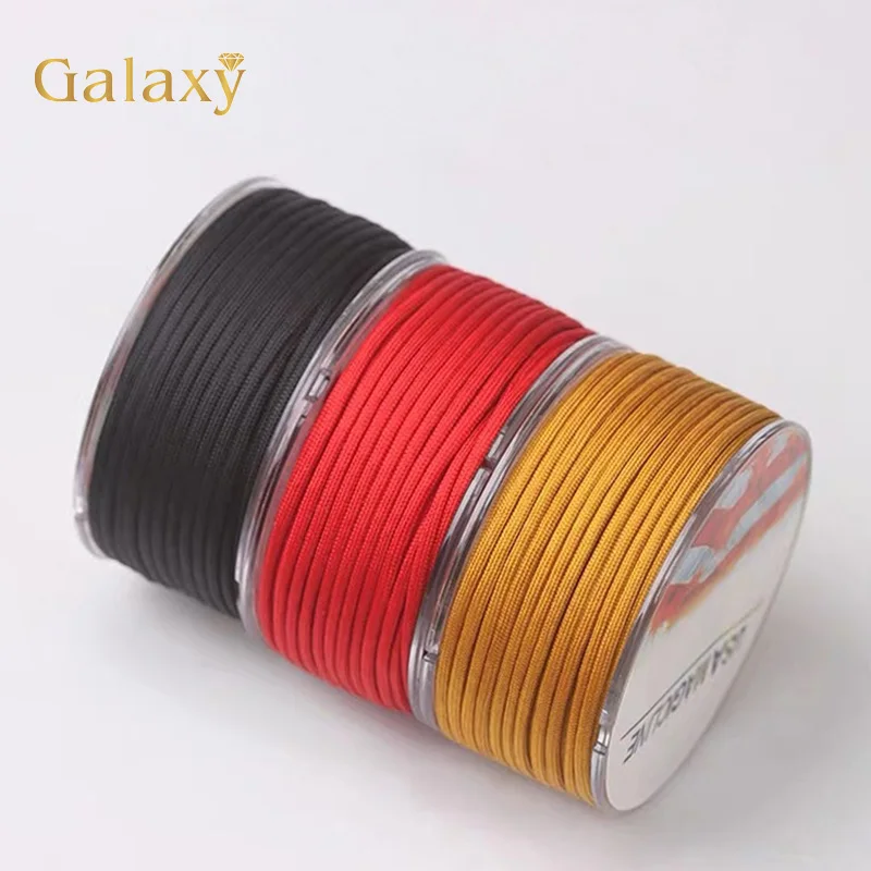 2mm 2.5mm Nylon Cord Thread Chinese Knot Macrame Cord Bracelet Necklace Braided String DIY Supplies Crafts Beading Thread Rope
2mm 2.5mm Nylon Cord Thread Chinese Knot Macrame Cord Bracelet Necklace Braided String DIY Supplies Crafts Beading Thread Rope