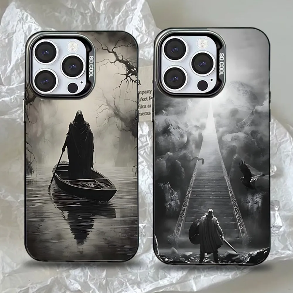 Odin Fenrir Phone Case For iPhone 16,15,14,13,12,11,Pro,Max,Plus,Mini,XS,SE Anti Fall Black Matte Hard Bumper
Odin Fenrir Phone Case For iPhone 16,15,14,13,12,11,Pro,Max,Plus,Mini,XS,SE Anti Fall Black Matte Hard Bumper