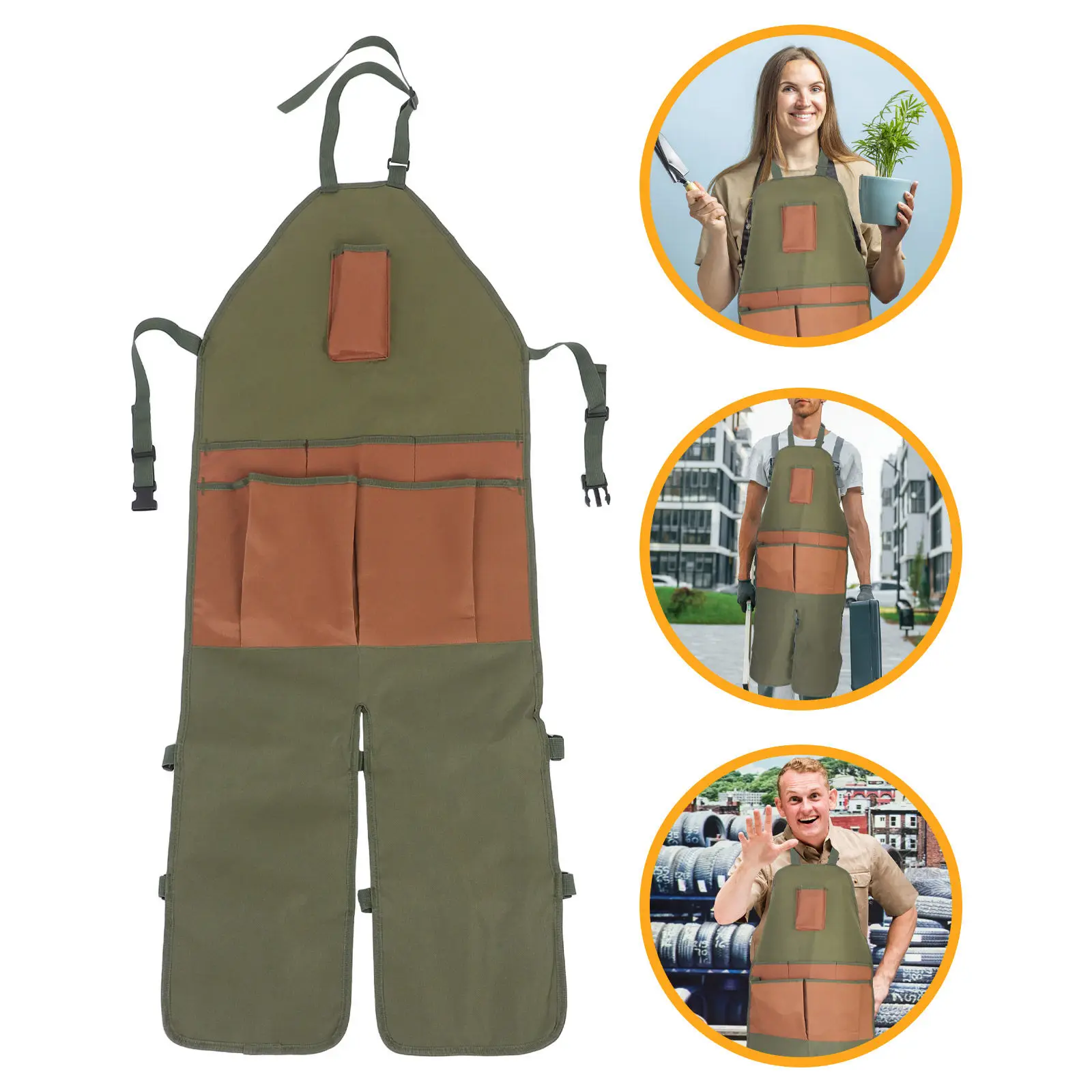 Gardening Apron with Pockets Heavy Duty Adjustable for Pruning Harvesting Yard Work Garden Tool Organizer Essential
Gardening Apron with Pockets Heavy Duty Adjustable for Pruning Harvesting Yard Work Garden Tool Organizer Essential