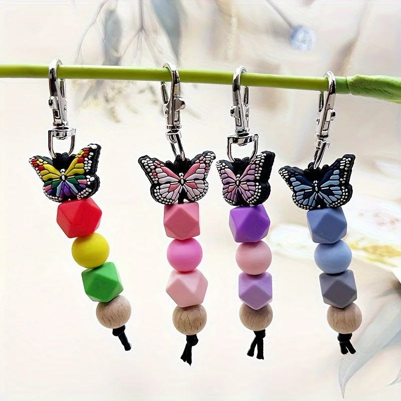Colorful Daisy Butterfly Beaded Keychain Mother's Day Gift Pendant Bag Pendant Ladies Cute Fresh Sweet Style
Colorful Daisy Butterfly Beaded Keychain Mother's Day Gift Pendant Bag Pendant Ladies Cute Fresh Sweet Style