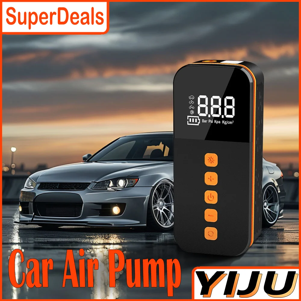 Беспроводной автомобильный воздушный компрессор, воздушный насос, электрический насос для накачивания шин для мотоцикла, велосипеда, лодки, автоматические шарики для шин, надувные
Беспроводной автомобильный воздушный компрессор, воздушный насос, электрический насос для накачивания шин для мотоцикла, велосипеда, лодки, автоматические шарики для шин, надувные