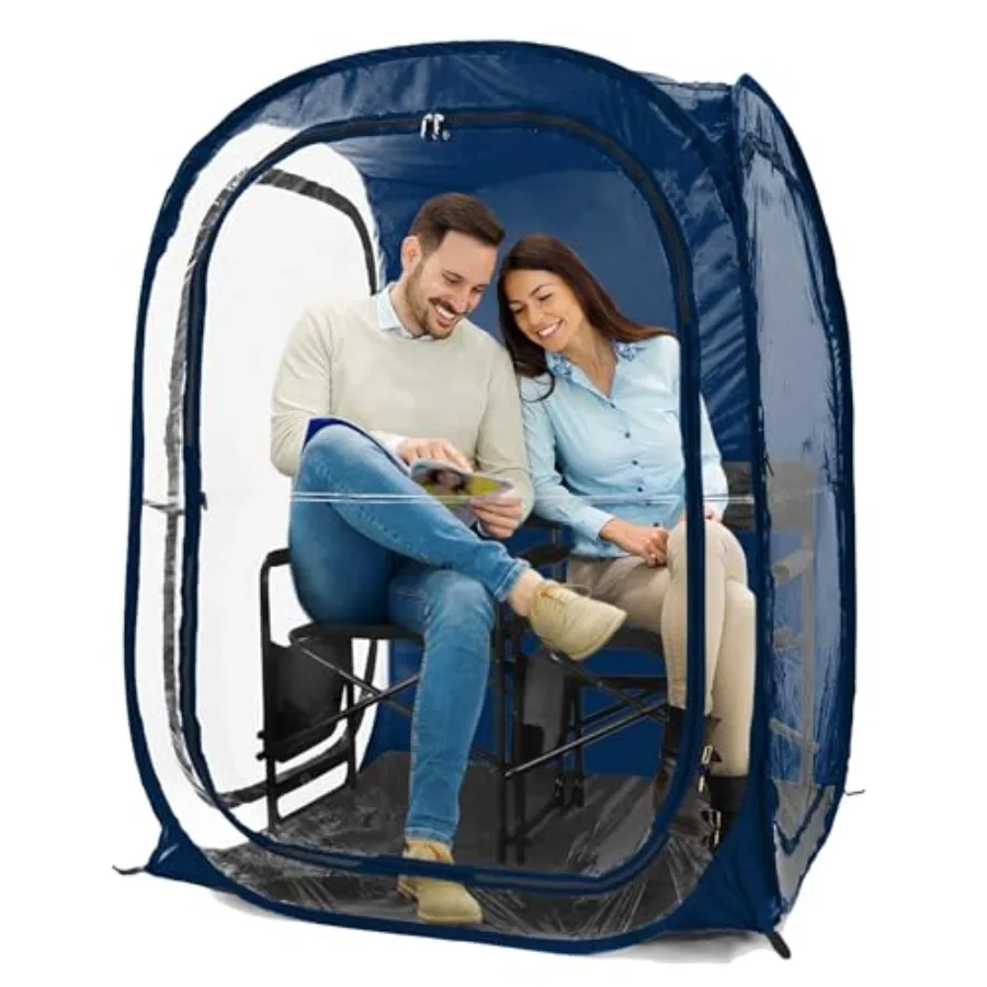 WeatherPod Pop-Up Sports Tent 1-2 Person Instant Setup MyPod Original Shark Tank All-Weather Pod Shelter for Outdoor Sports Rai
WeatherPod Pop-Up Sports Tent 1-2 Person Instant Setup MyPod Original Shark Tank All-Weather Pod Shelter for Outdoor Sports Rai