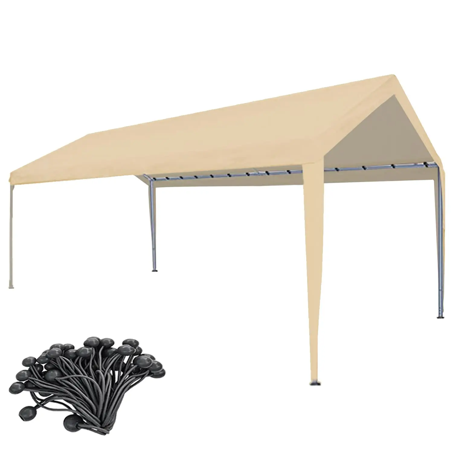 Carport Replacement Canopy, 10×20 ft, Beige, UV Protection&Waterproof Material, Suitable for Boat, Parties,, Customized
Carport Replacement Canopy, 10×20 ft, Beige, UV Protection&Waterproof Material, Suitable for Boat, Parties,, Customized