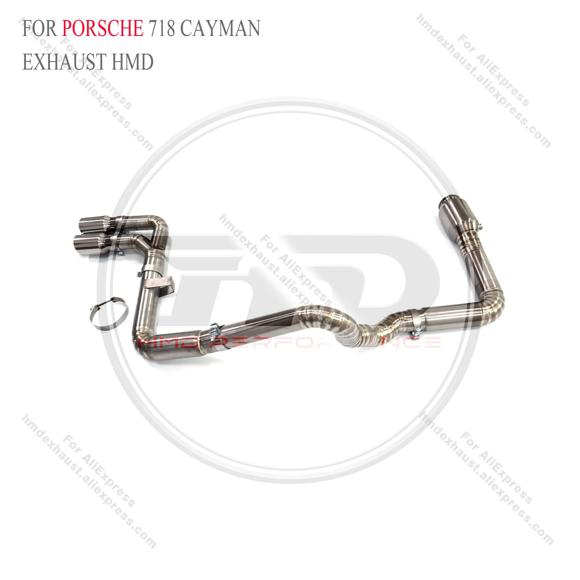 Titanium Catback for Porsche 718 Cayman without valve muffler tips HMD Exhaust System Performance Quality certification
Titanium Catback for Porsche 718 Cayman without valve muffler tips HMD Exhaust System Performance Quality certification