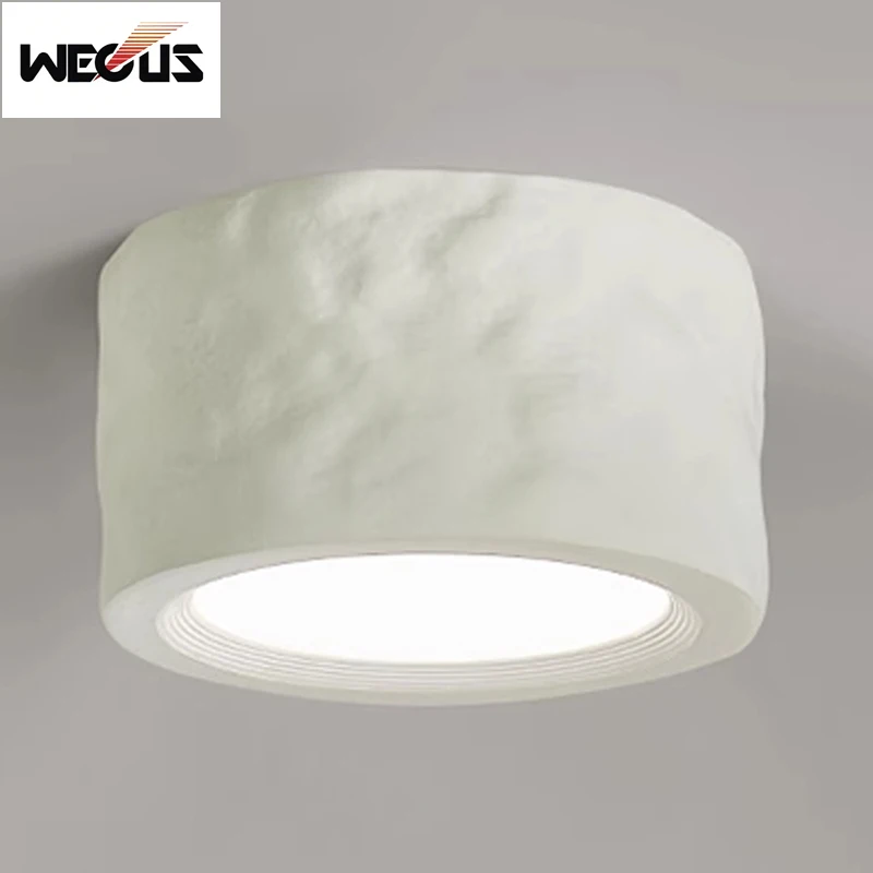 Surface Mounted Round Spotlight Scandinavian Cream Main Light Free for Hallway Foyer Closet Corridor Lighting
Surface Mounted Round Spotlight Scandinavian Cream Main Light Free for Hallway Foyer Closet Corridor Lighting