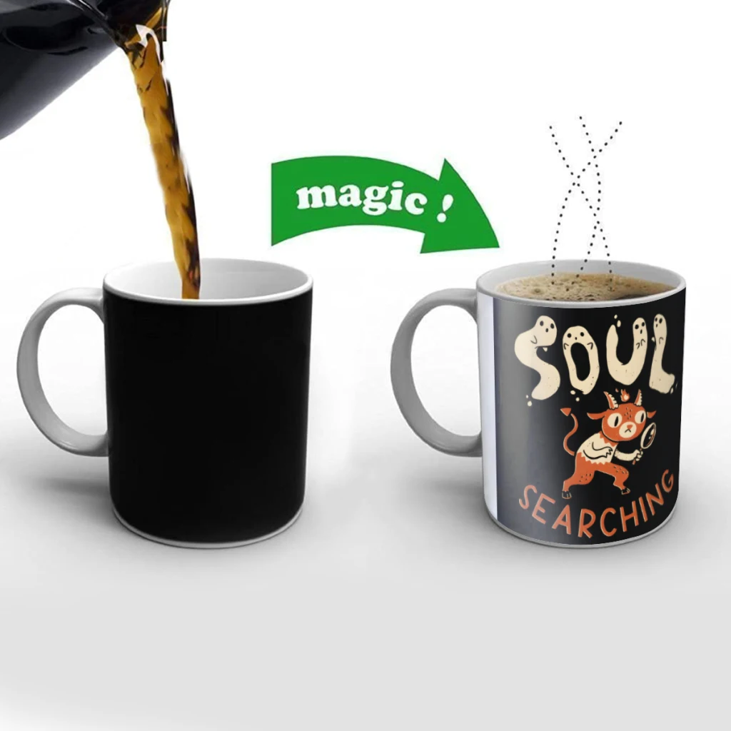 Soul Searching Creativity Change Color Chang mug Ceramic mug Hot Coffee Cup Breakfast Cup Mug Friend Gift
Soul Searching Creativity Change Color Chang mug Ceramic mug Hot Coffee Cup Breakfast Cup Mug Friend Gift