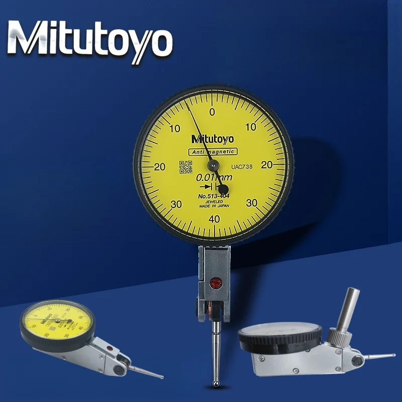 Mitutoyo Dial Indicator Analog Lever Dial Gauge No.513-404 Stable Accuracy 0.01 Range 0-0.8mm Diameter 32mm Measuring Tools
Mitutoyo Dial Indicator Analog Lever Dial Gauge No.513-404 Stable Accuracy 0.01 Range 0-0.8mm Diameter 32mm Measuring Tools