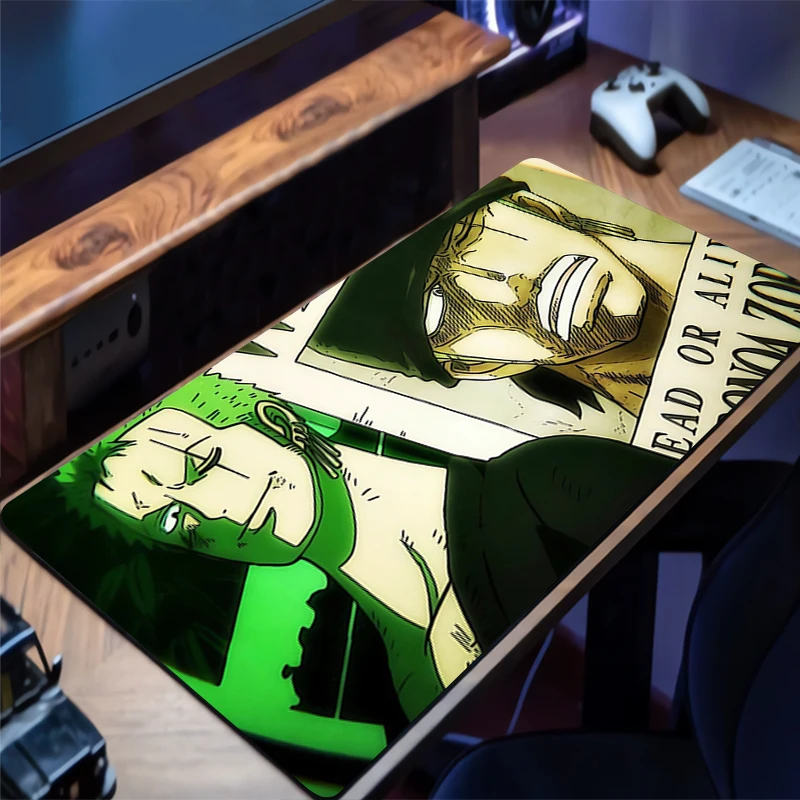 Mouse Pad Gamer Anti-slip Anime Desk Mat Gaming PC Accessories Tablet Pad One Piece Zoro Large HD Mousepad Extended Keyboard Mat
Mouse Pad Gamer Anti-slip Anime Desk Mat Gaming PC Accessories Tablet Pad One Piece Zoro Large HD Mousepad Extended Keyboard Mat