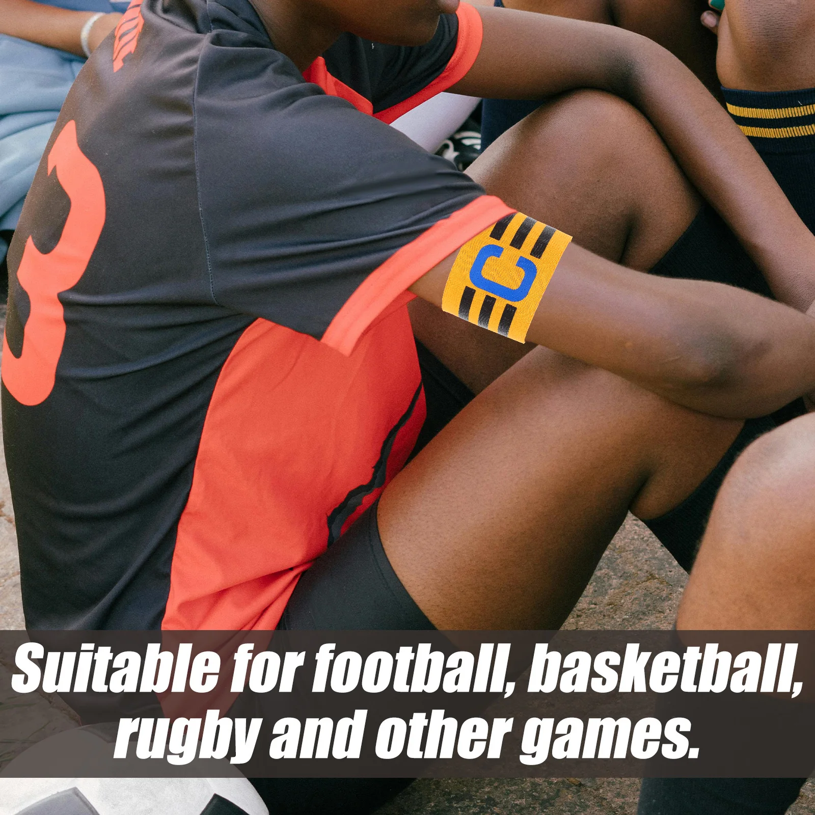 Football Captain's Armband Simple Colorful Durable Small Football Captain's Armband for Man Or Woman (Blue Yellow)
Football Captain's Armband Simple Colorful Durable Small Football Captain's Armband for Man Or Woman (Blue Yellow)