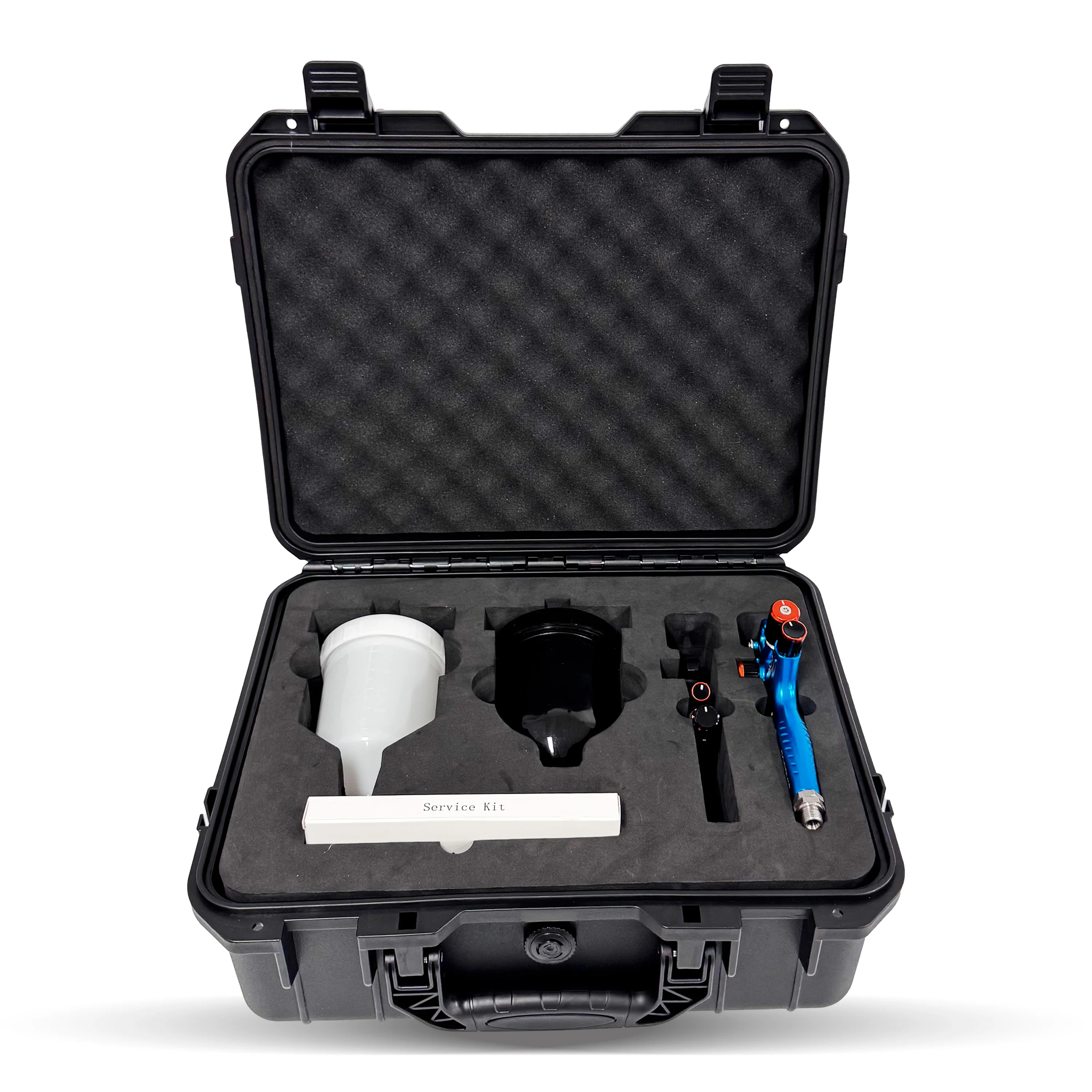 PORPHIS PRD-71 Series PHS-155 Spray Gun Kit w/ Premium Plastic Case Professional 1.0-1.8mm Nozzles for Auto, Furniture painting
PORPHIS PRD-71 Series PHS-155 Spray Gun Kit w/ Premium Plastic Case Professional 1.0-1.8mm Nozzles for Auto, Furniture painting