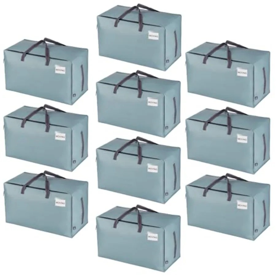 Extra Large Heavy Duty Moving Bags with Wide Opening and Reinforced Handles Reusable Storage Tote Bags with Strong Zippers for
Extra Large Heavy Duty Moving Bags with Wide Opening and Reinforced Handles Reusable Storage Tote Bags with Strong Zippers for